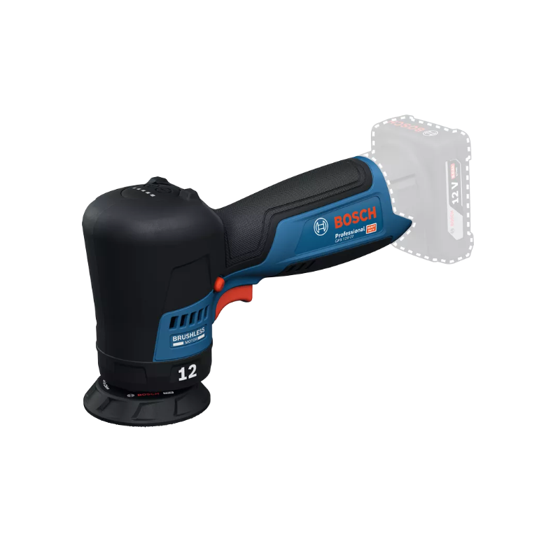 06019L4000 BOSCH Masina de lustruit compatibila cu Li-Ion 12 V, 77 mm