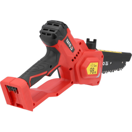 YT-828134 YATO Mini drujba electrica cu lant compatibila acumulator Li-Ion 18V, 17.6 cm