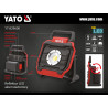 YT-829600 YATO Reflector compatibil cu acumulatori Li-Ion 18V,6000LM IPX4