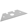 25979 VOREL Set 50 de lame trapezoidale pentru rindea 25977, 52 x 20 mm