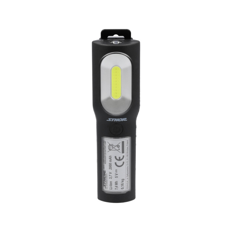 82737 STHOR Lampa atelier cu acumulator Li-Ion 3.7 V, 2 Ah, 350 lm