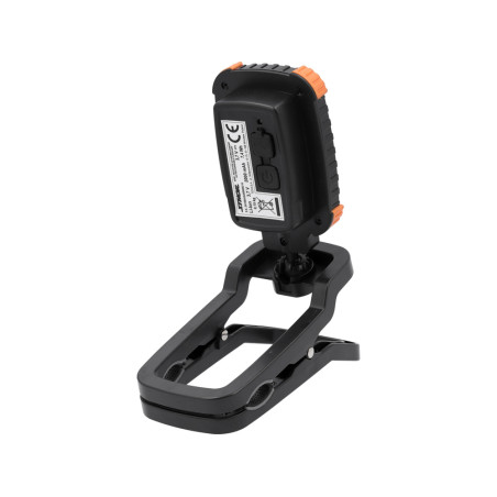 82850 STHOR Reflector portabil cu clema Li-Ion 3.7 V, 2.0 Ah, 500 lm