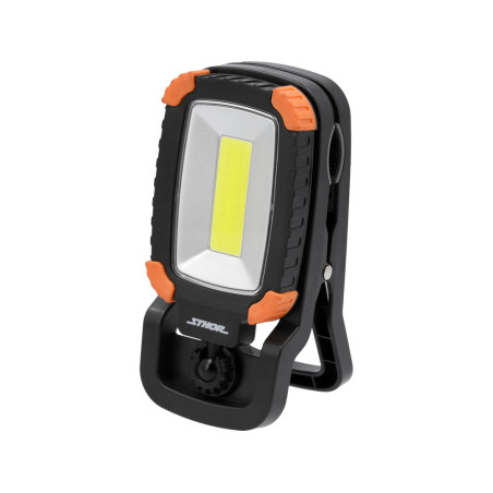 82850 STHOR Reflector portabil cu clema Li-Ion 3.7 V, 2.0 Ah, 500 lm