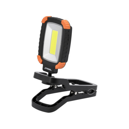82850 STHOR Reflector portabil cu clema Li-Ion 3.7 V, 2.0 Ah, 500 lm
