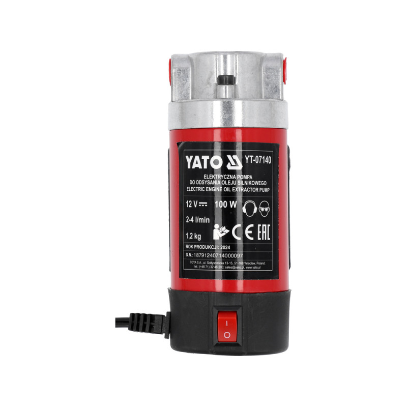 YT-07140 YATO Pompa electrica de scos ulei de 100 W