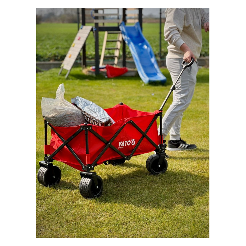 YATO Carucior transport pliabil, 94x58x100 cm