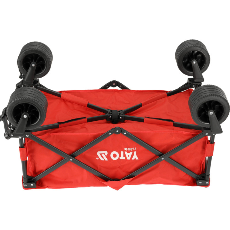 YATO Carucior transport pliabil, 94x58x100 cm