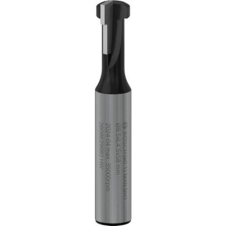 2608629682 BOSCH Freza canale in forma de cheie,5.6x4.5x50mm, tija 8mm