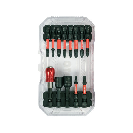 YT-04615 YATO Set biti de impact, 18 piese