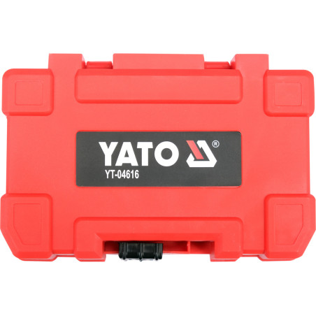 YT-04616 YATO Set biti de impact, 37 piese
