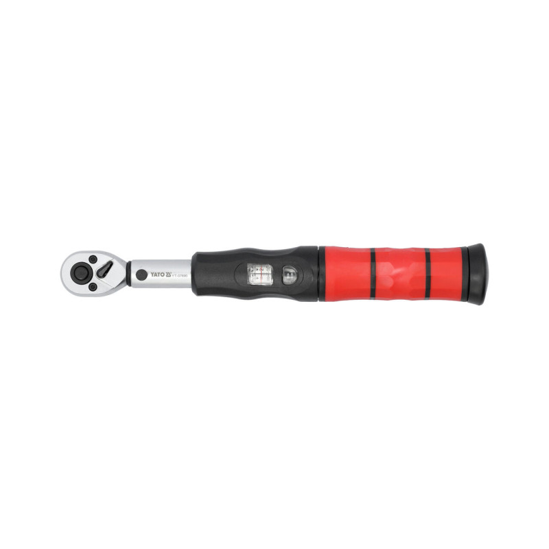 YT-07690 YATO Cheie dinamometrica 1/4", cuplu 2 - 26 Nm