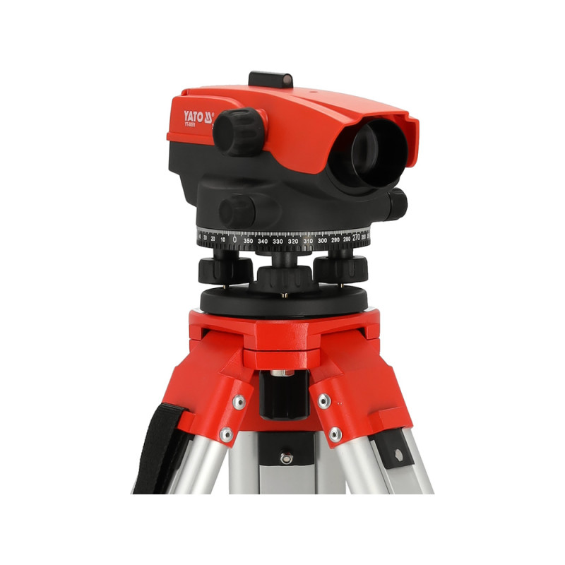 YT-30551 YATO Nivela optica 32 x 38 mm IP66 cu trepied si stativ