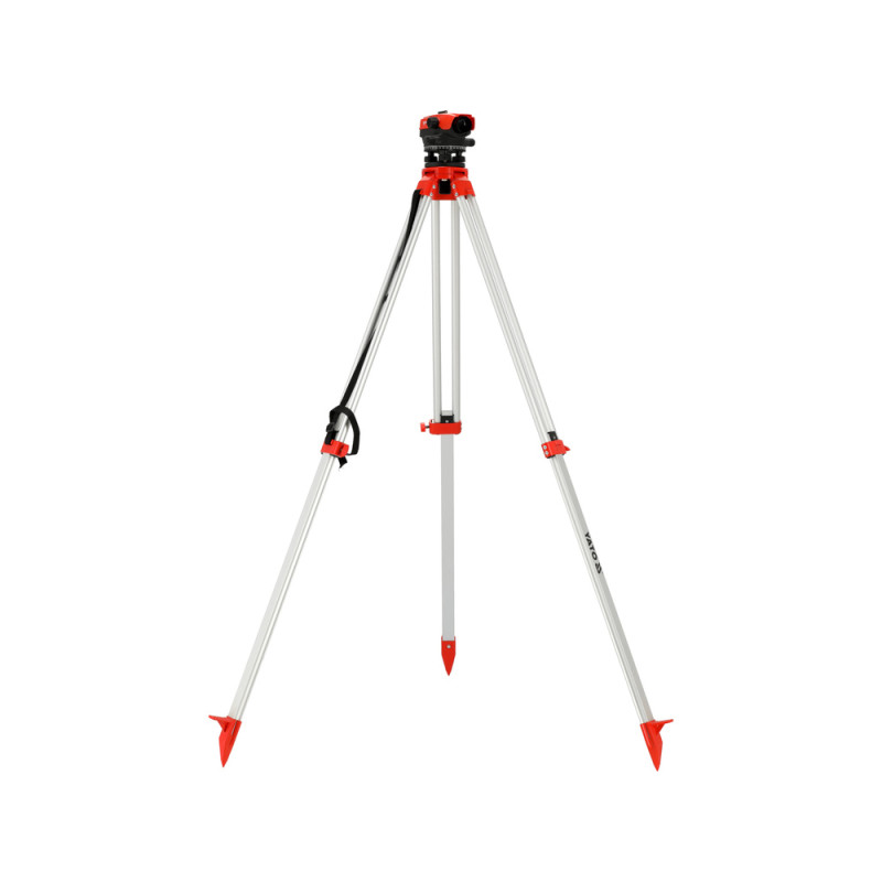 YT-30551 YATO Nivela optica 32 x 38 mm IP66 cu trepied si stativ