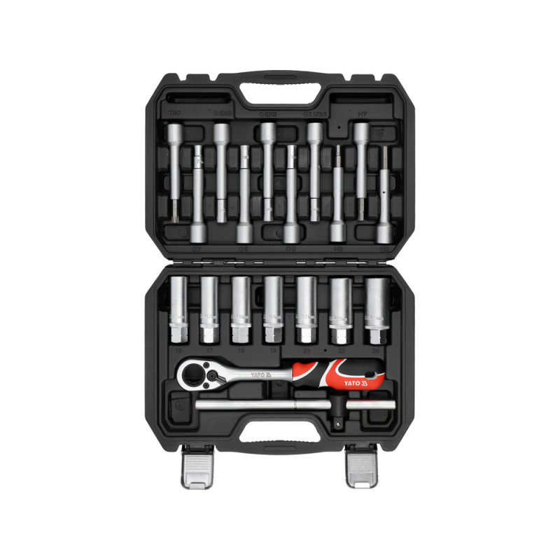YT-06282 YATO Set chei pentru montare amortizoare, 19 piese