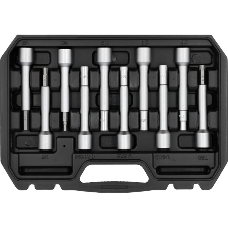 YT-06282 YATO Set chei pentru montare amortizoare, 19 piese