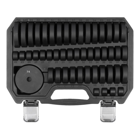 YT-25410 YATO Set extractoare bucse si rulmenti, 52 piese