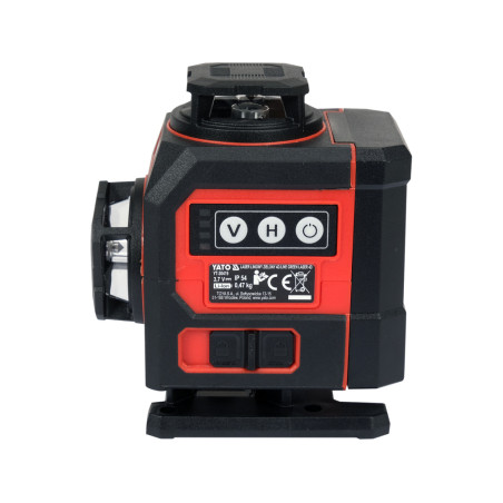 YT-30419 YATO Mini laser verde 16 linii 4D cu accesorii,± 3 mm/10m,25mm