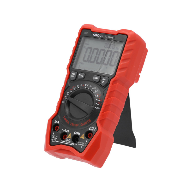 YT-730895 YATO Multimetru digital RMS, afisaj LCD 25000