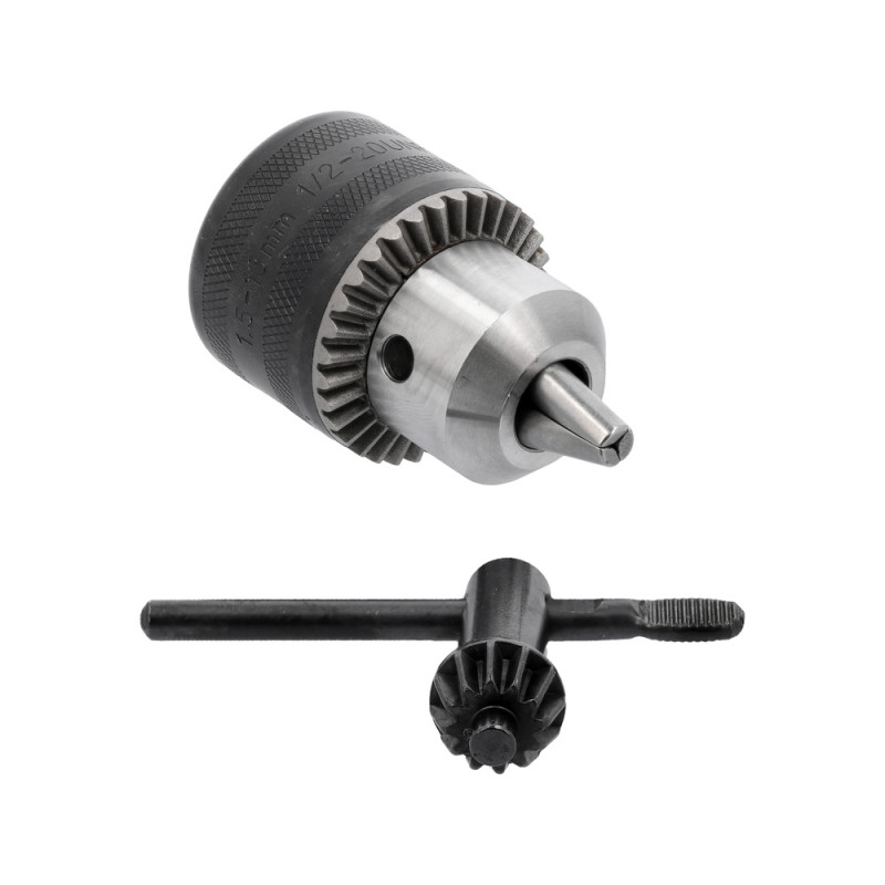 YT-820301 YATO Mandrina cu cheie prindere 1/2" deschidere 1.5-13 mm