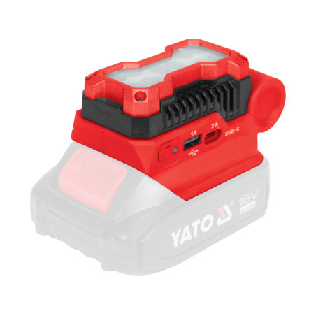 YT-829683 YATO Lampa de lucru compatibil cu acumulator Li-Ion 18V,500lm