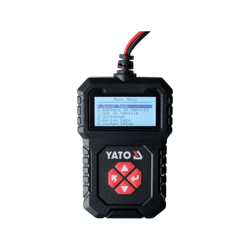 YT-83114 YATO Tester electronic pentru acumulatori 12V