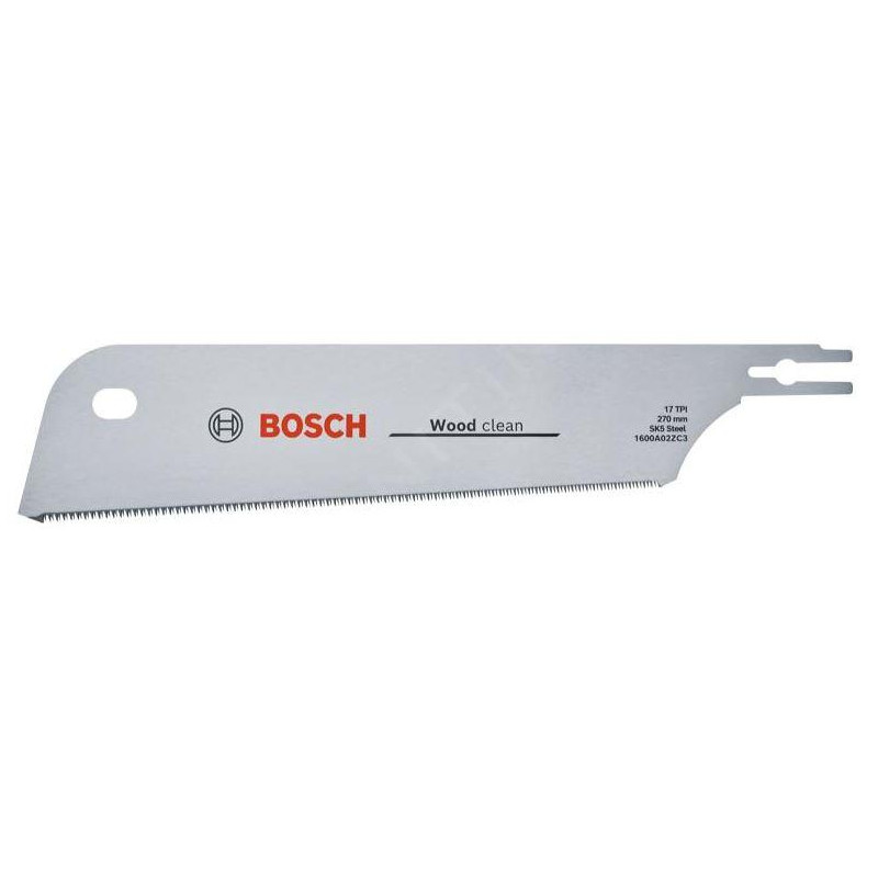 1600A02ZB8 BOSCH Panza de fierastrau japonez 17 TPI, lungime 270 mm