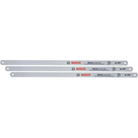 1600A032UM BOSCH Set 3 panze de ferastrau de 300 mm 24TPI