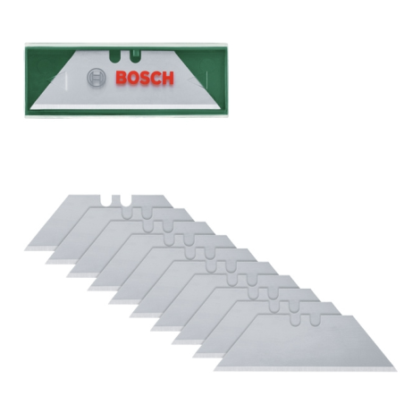 1600A032UT BOSCH Lame trapezoidale, 66x23x11 mm, 10 bucati