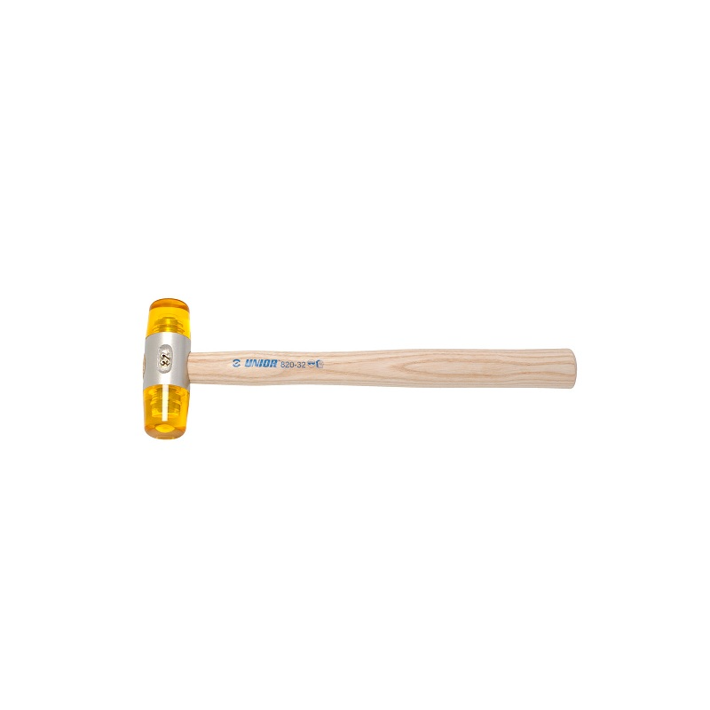 U601835 UNIOR Ciocan masa plastica, 565 g, maner de lemn vopsit