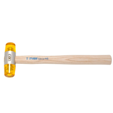U601835 UNIOR Ciocan masa plastica, 565 g, maner de lemn vopsit