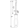 U612672 UNIOR Surubelnita cu cap tubular, 5.5 mm