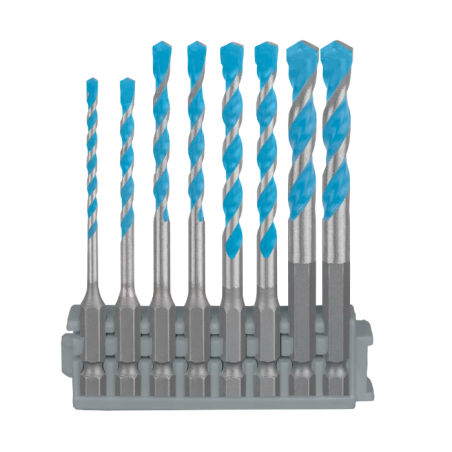 2608901455 BOSCH EXPERT Set de burghie HEX-9 MultiConstruction 3-8 mm