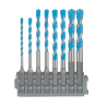 2608901455 BOSCH EXPERT Set de burghie HEX-9 MultiConstruction 3-8 mm