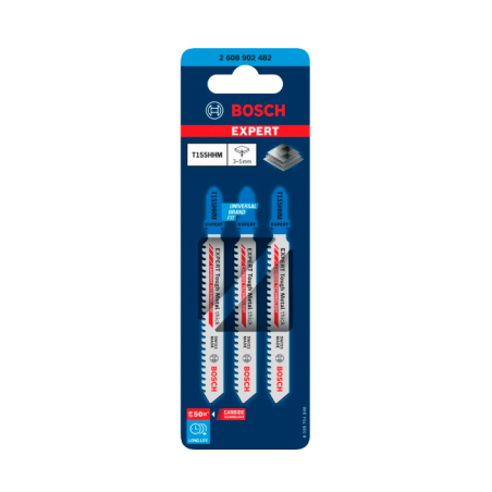2608902482 BOSCH Set 3 panze ferastrau vertical Tough Metal thick 92mm