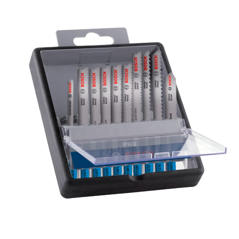 2607011942 BOSCH PRO Set de 10 bucati de lame de fierastrau pentru metal, 92 mm