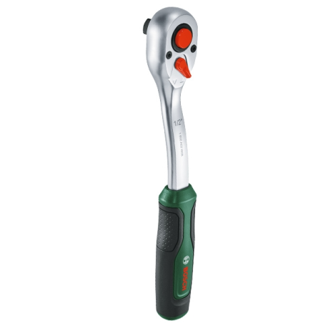 1600A0317V BOSCH Antrenor cu clichet, patrat 1/2'', lungime 265mm, 72T
