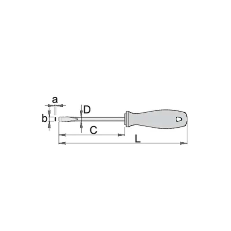 616425 UNIOR Surubelnita dreapta 1.2 x 6.5 x 150 mm