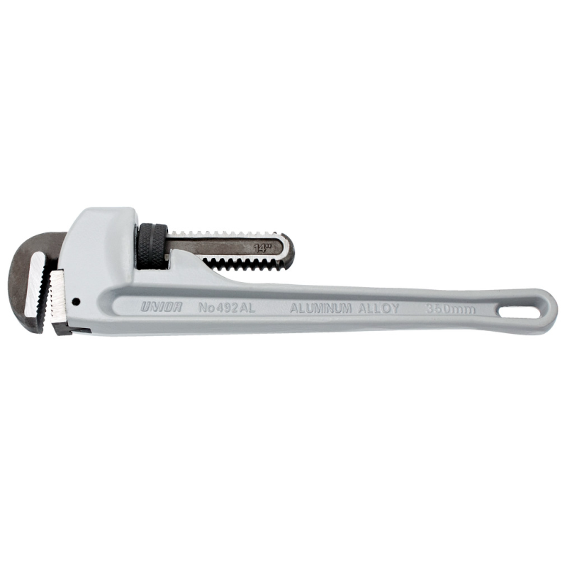 602719 UNIOR Cleste industrial pentru tevi din aluminiu, deschidere 49 mm