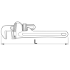 601544 UNIOR Cleste industrial pentru tevi, deschidere 34 mm