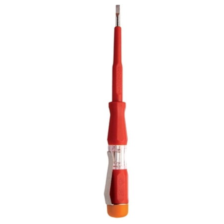 617660 UNIOR Tester tensiune cu varf plat, 0.6x3.5mm, 90mm,180mm,1000V