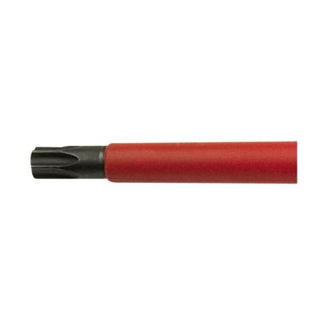 616454 UNIOR Surubelnita profil TORX cu lama izolata 1000 V, DIM TX 10