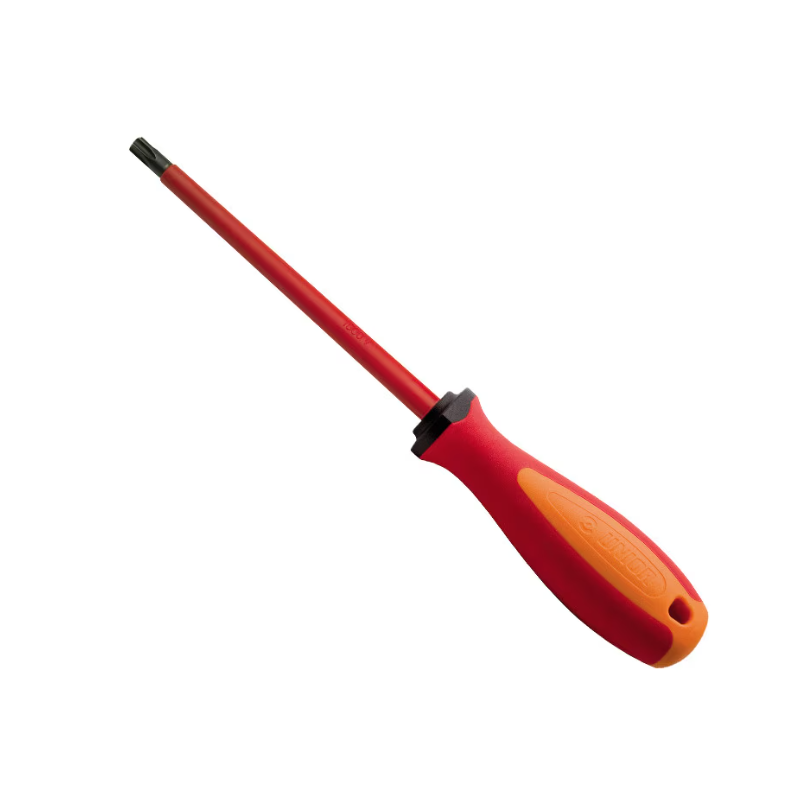 616458 UNIOR Surubelnita profil TORX cu lama izolata 1000 V, DIM TX 27