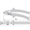 610441 UNIOR Foarfeca de cabluri izolata la 1000 V, lungime 230 mm