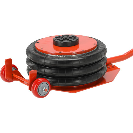 YT-17237 YATO Cric auto pneumatic cu perna, 400mm,6T,roti de transport