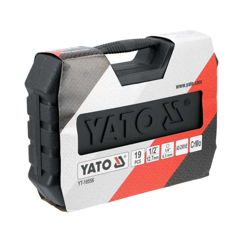 YT-10556 YATO Set 19 chei tubulare impact lungi 1/2