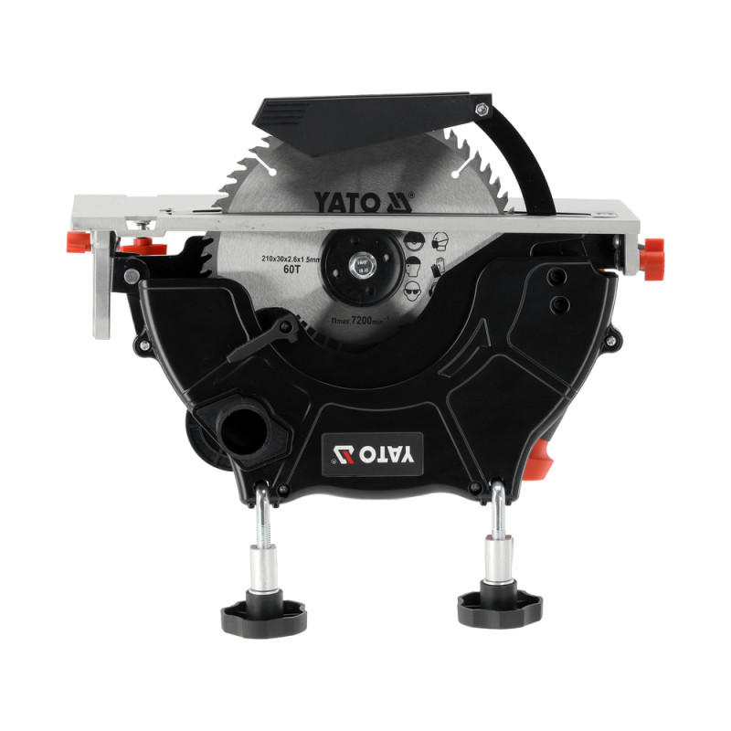 YT-82155 YATO Ferastrau circular, diametru disc 210 mm, putere 2000W, 2 in 1
