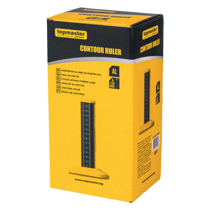 250522 Top Master Pro Rigla de contur, 40 mm - 150 mm