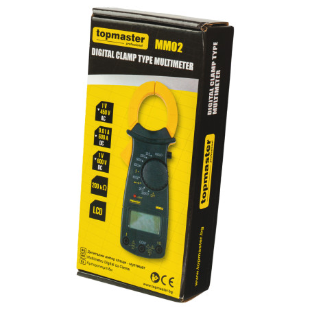 279917 Top Master Pro MM02 Multimetru Digital cu Clema
