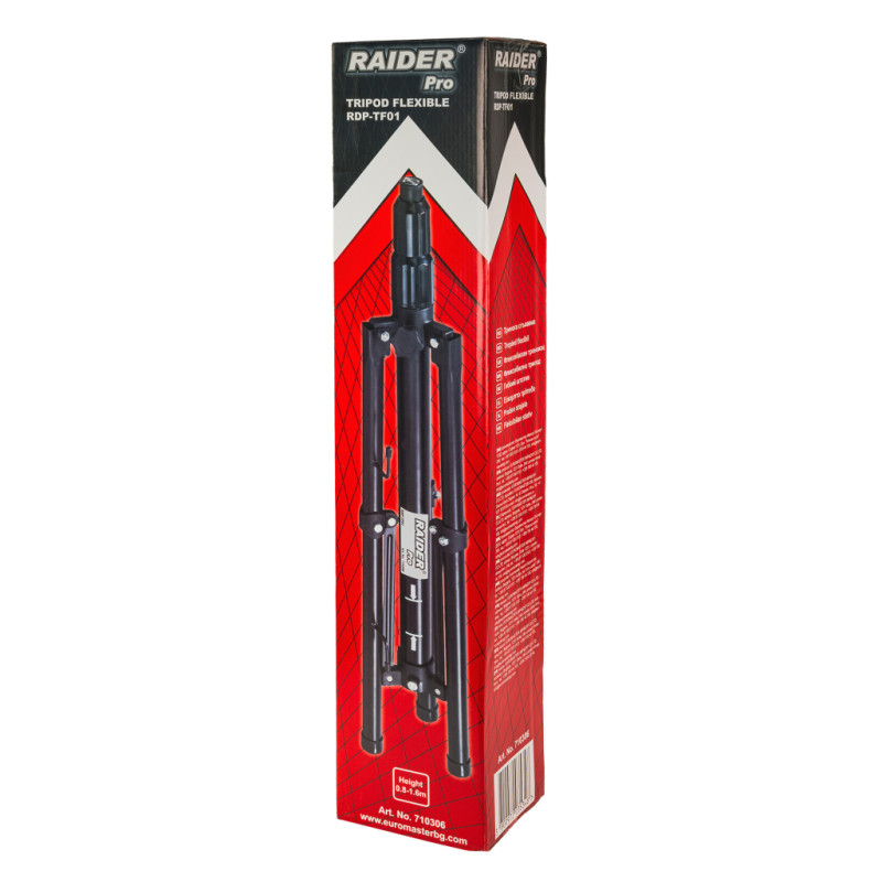 710306 Raider Pro RDP-TF01 Tripod flexibl 0.8÷1.6m