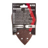 180736 Raider Set 10 foi abrazive perforate Velcro 150х150x100 mm P 60